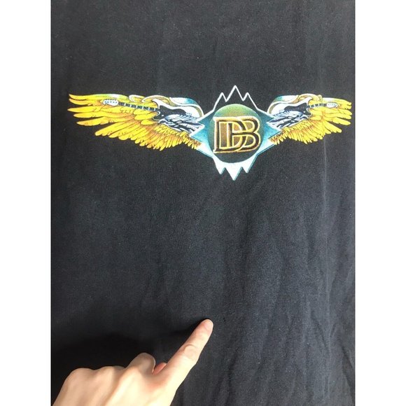 Doobie Brothers 2010 Men's Black XL T-Shirt READ - Picture 2 of 7